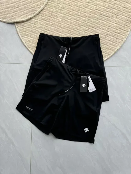 Premium Qualität Descente Shorts Schwarz Patchwork Luxus