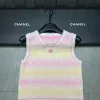 Luxus Chanel Weste Strick Gradient Luxus