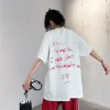 Luxuriöses Balenciaga T-Shirt aus weißer, atmungsaktiver Baumwolle