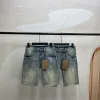 Premium Burberry Shorts Denim Lässiger Luxus