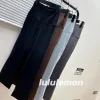 Luxus-Strumpfhose von Lululemon, schwarz, Spandex, schicker Luxus