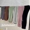 Hochwertige Lululemon-Hosen, lila, Spandex-Kollektion