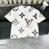 Bestseller Louis Vuitton Kurzarmhemd Weiß Baumwolle Klassischer Stil