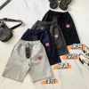 Premium Qualität Canada Goose Shorts Schwarz Baumwolle Casual Style