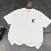 Hochwertige Burberry Kurzarm-Kollektion aus schwarzer Baumwolle