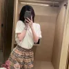 Luxus-Shorts von Burberry in Schwarz mit Karomuster