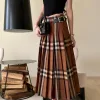 Premium Qualität Burberry Rock Blau Plaid Luxus