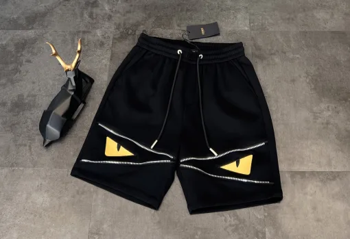 Hochwertige Fendi-Shorts Black Chic Collection