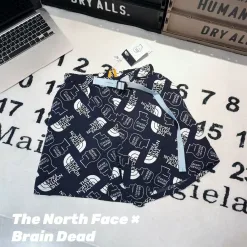 Luxus-Shorts von The North Face im Nylon-Stil in Marineblau