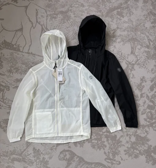 Hochwertiger Timberland Mantel Schwarz Atmungsaktiv Luxus