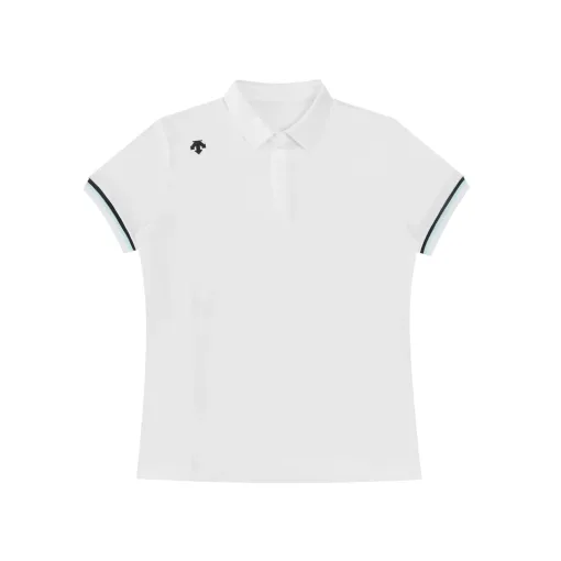 Premium Descente Kurzarm Schwarz Klassischer Stil