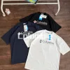 Hochwertige Columbia Kurzarm-Seide in Weiß im klassischen Stil