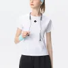 Bestseller Descente Kurzarm Weiß Atmungsaktiver Stil