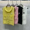 Premium Chanel Weste Gelb Strick Luxus
