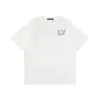Luxus Louis Vuitton Kurzarm Baumwolle Strass Luxus