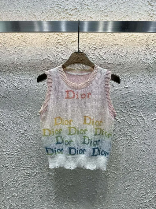 Bestseller Dior Weste Strick Jacquard Luxus
