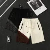 Bestseller Fendi Shorts Schwarzer Baumwolldruckstil