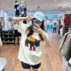Luxus-Gucci-Kollektion mit kurzem Ärmel und Beige-Print