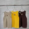 Premium Chanel Weste Braun Strick Kollektion