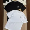 Premium Mammut Kurzarm Schwarz Baumwolle Logo Luxus