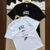 Bestseller: Nike Kurzarm-Kollektion aus schwarzer Baumwolle mit Logo