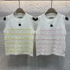 Hochwertige Chanel-Weste aus der Yellow Knit Collection