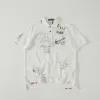 Premium Qualität Ralph Lauren T-Shirts Weiß Bestickt Luxus