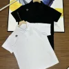Luxuriöses Kurzarm-T-Shirt Descente aus der Urban Collection in Schwarz