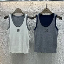 Bestseller Loewe Weste im Strick-Logo-Stil