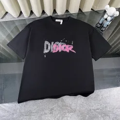 Hochwertige Dior Kurzarm-Kollektion aus weißer Baumwolle