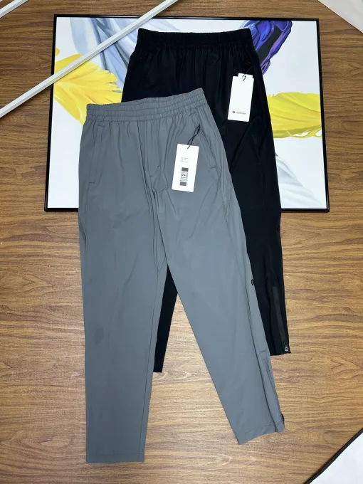 Luxuriöse Lululemon-Hose in Schwarz, atmungsaktive Kollektion