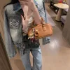 Premium Burberry Kurzarm-Kollektion in Schwarz mit Karomuster