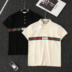 Bestseller Gucci T-Shirts Black Logo Kollektion