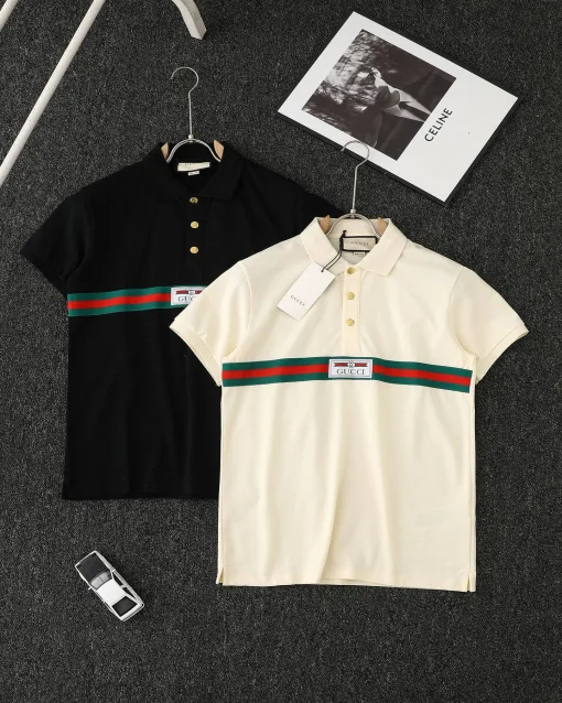 Bestseller Gucci T-Shirts Black Logo Kollektion