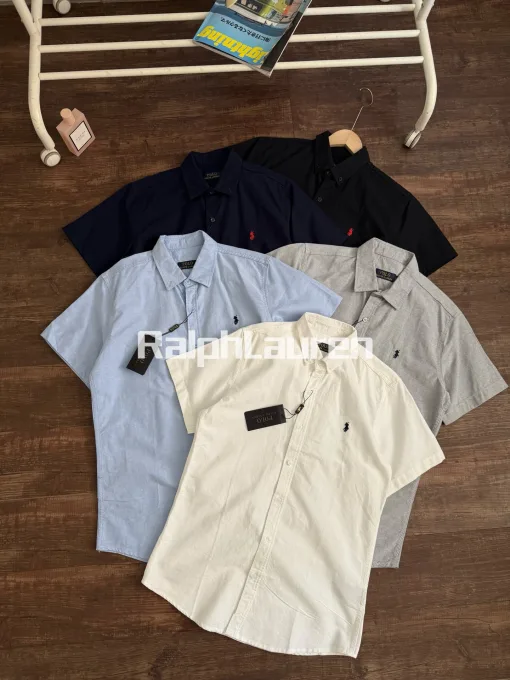 Bestseller Ralph Lauren Hemden Schwarz Baumwolle Classic Collection