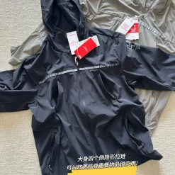 Hochwertige Helly Hansen Jacken Grau Nylon Atmungsaktive Kollektion