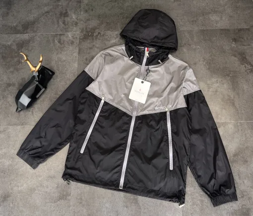 Premium Moncler Shorts Schwarz Atmungsaktiver Stil