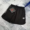 Hochwertige Mammoth Shorts Schwarz Atmungsaktive Kollektion