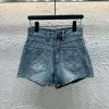 Bestseller Louis Vuitton Shorts Blue Denim Washed Luxury
