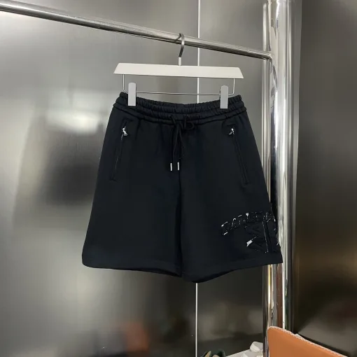 Hochwertige Balenciaga Shorts im schwarzen Logo-Stil
