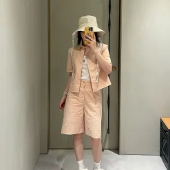 Premium Loewe Hemd Pink Denim Gradient Luxury