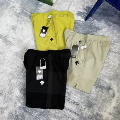 Premium Descente Shorts Black Collection