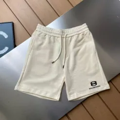 Bestseller Balenciaga Shorts Schwarz Baumwolle Minimalistischer Stil