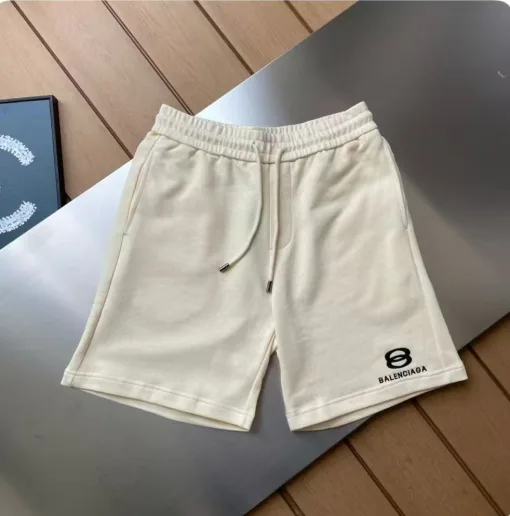 Bestseller Balenciaga Shorts Schwarz Baumwolle Minimalistischer Stil