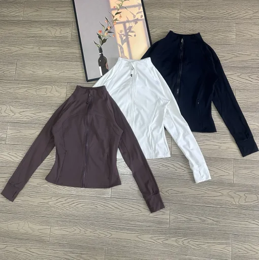 Premium Lululemon Mantel Schwarz Luxus