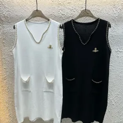 Hochwertige Vivienne Westwood Weste im Weiß-Stil