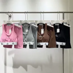 Hochwertige Alo Shorts Schwarz Luxus