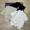 Premium Descente Kurzarm Schwarz Baumwolle Atmungsaktiv Stil