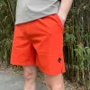 Hochwertige Descente Shorts aus schwarzem Nylon, Casual Collection