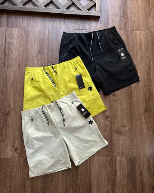 Premium Qualität Descente Shorts Schwarz Atmungsaktiv Luxus